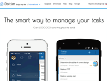 Tablet Screenshot of doit.im