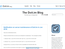 Tablet Screenshot of enblog.doit.im